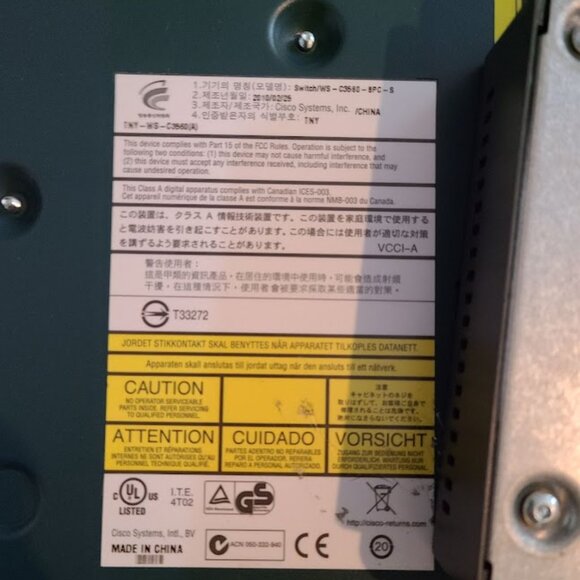 BUNDLE: Cisco 3560 POE Switch, UBR900, Aironet 350 AP w/ POE adapter - Picture 14 of 15